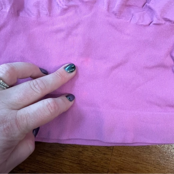 Intimately Free People pink ribbed bralette size xs/s - Picture 5 of 6